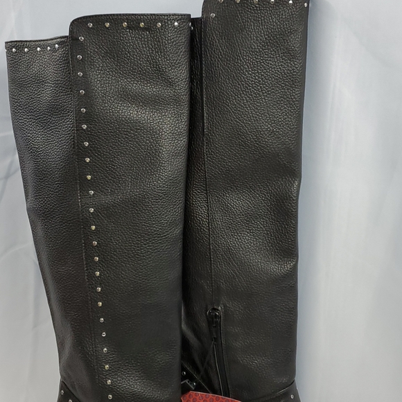 NWT Valentina Knee High Leather Womens Boots - Picture 4 of 14